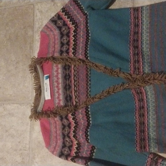 Anthropologie Sparrow Eyelet Closure Cardigan Sweater Size S - Picture 2 of 8